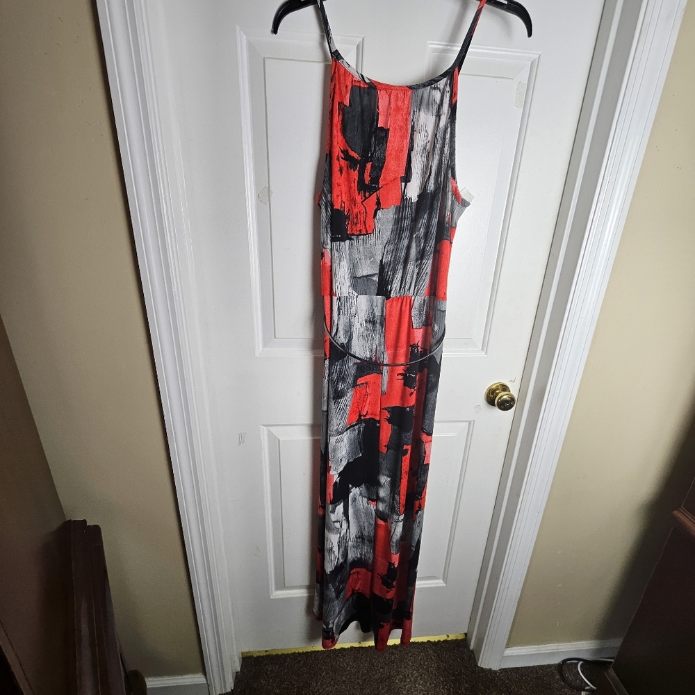 CATO Women Multicolor Vivid Sundress Size Large - Picture 2 of 13